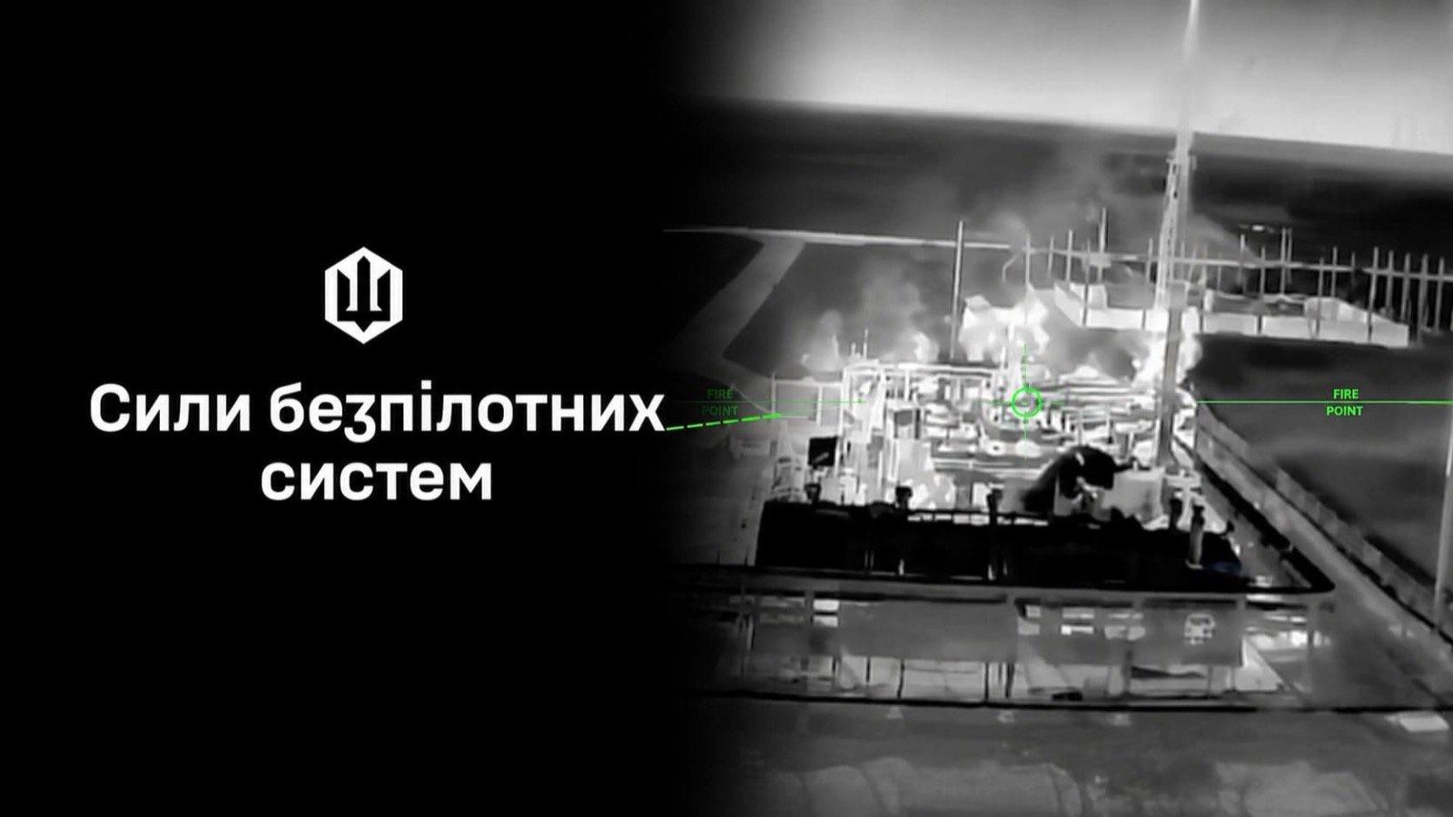 Сили безпілотних систем уразили 10 енергетичних об'єктів у ТО Криму та на інших ТОТ України