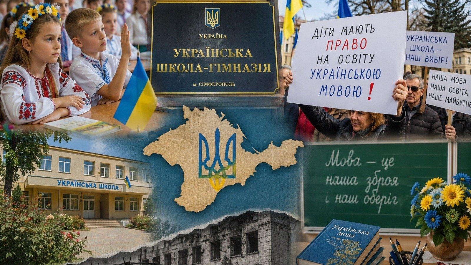 Від боротьби до окупації: як кримські українці відстоювали право на освіту рідною мовою