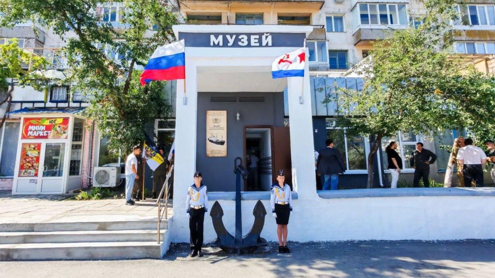 На заході тимчасово окупованого Криму відкрили музей історії військово-морської бази