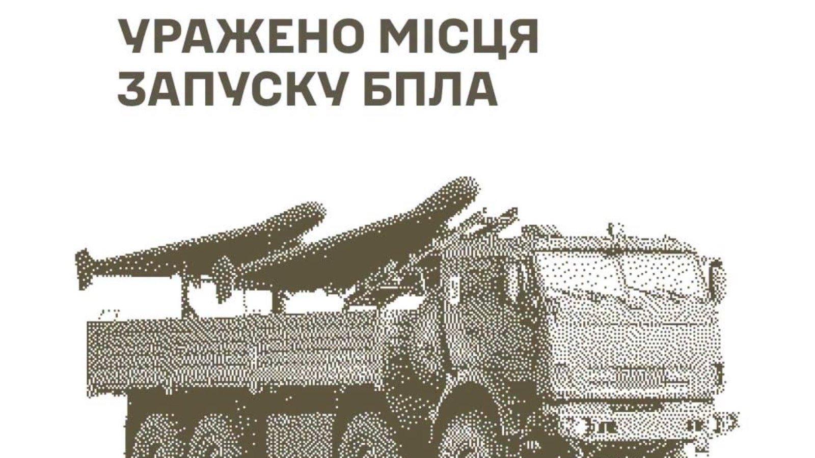 Сили оборони уразили базу «шахедів» у Гвардійському та вузол зв'язку окупантів у Мирному