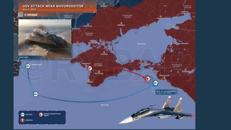 Морські дрони ГУР знищили два ворожих винищувачі. Це історичний момент, ― Кирило Буданов