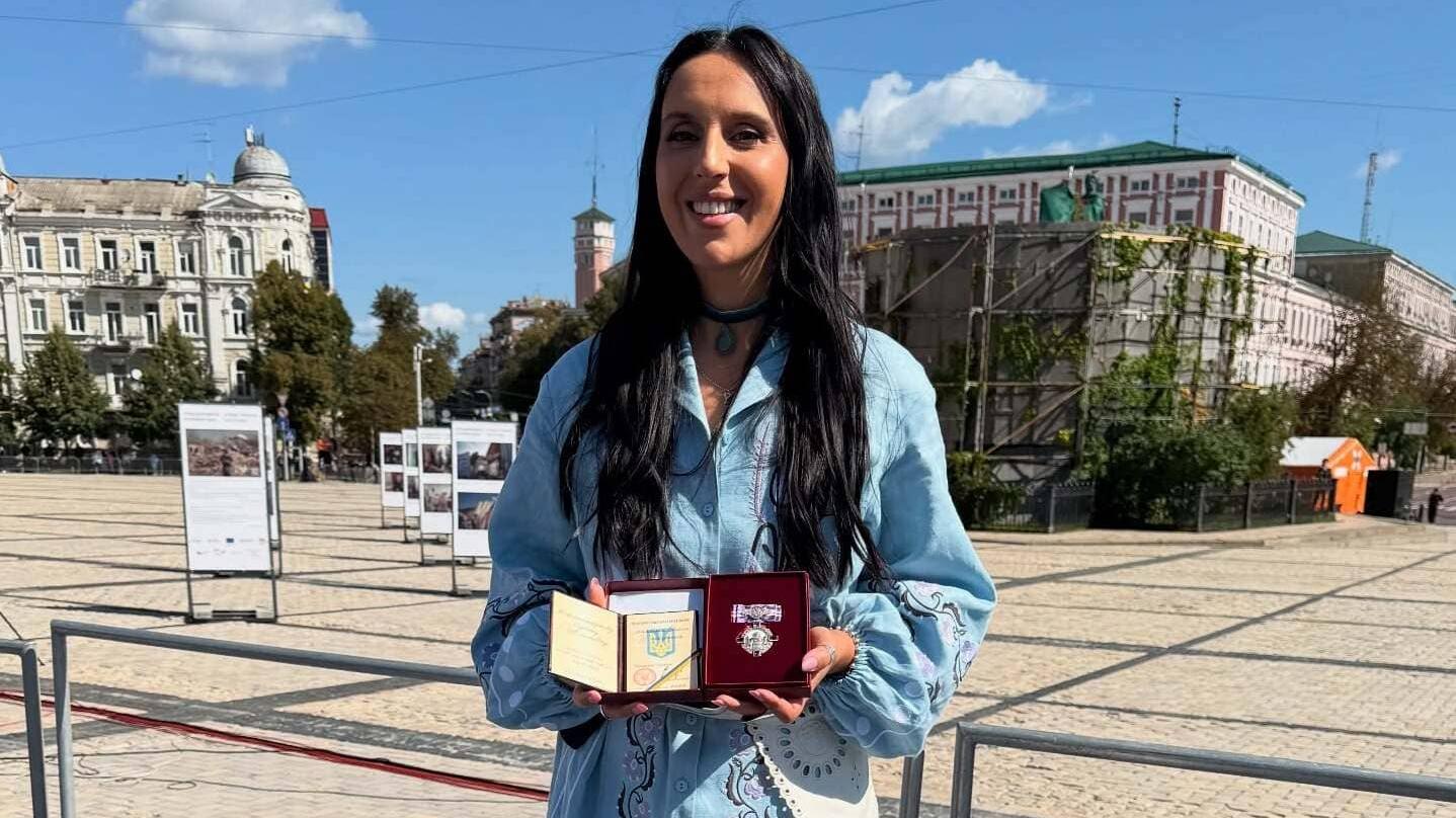 Джамала нагороджена орденом княгині Ольги ІІІ ступеня