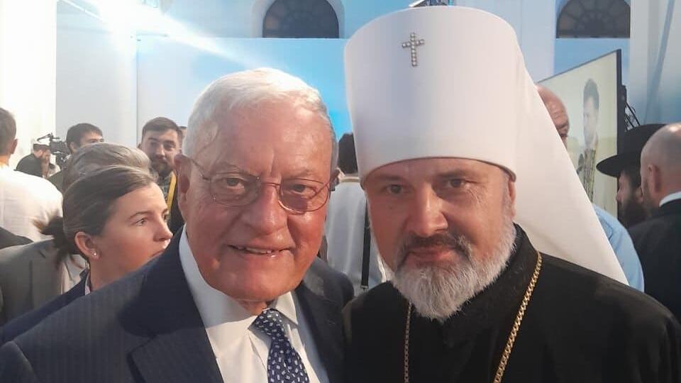 Митрополит Сімферопольський і Кримський ПЦУ зустрівся з спецпосланцем США Кітом Келлогом