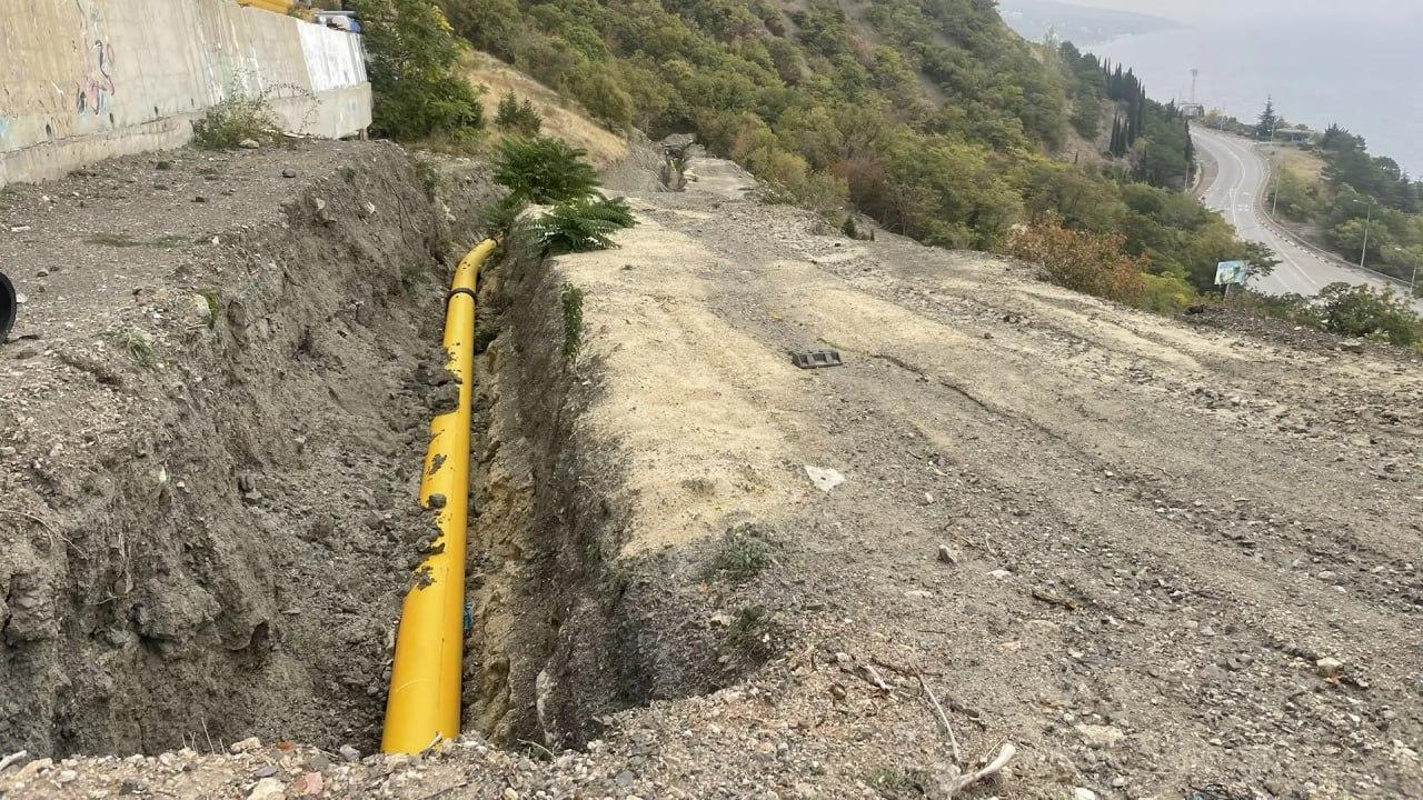 Окупаційна влада заявляє про завершення будівництва газопроводу до селища Форос