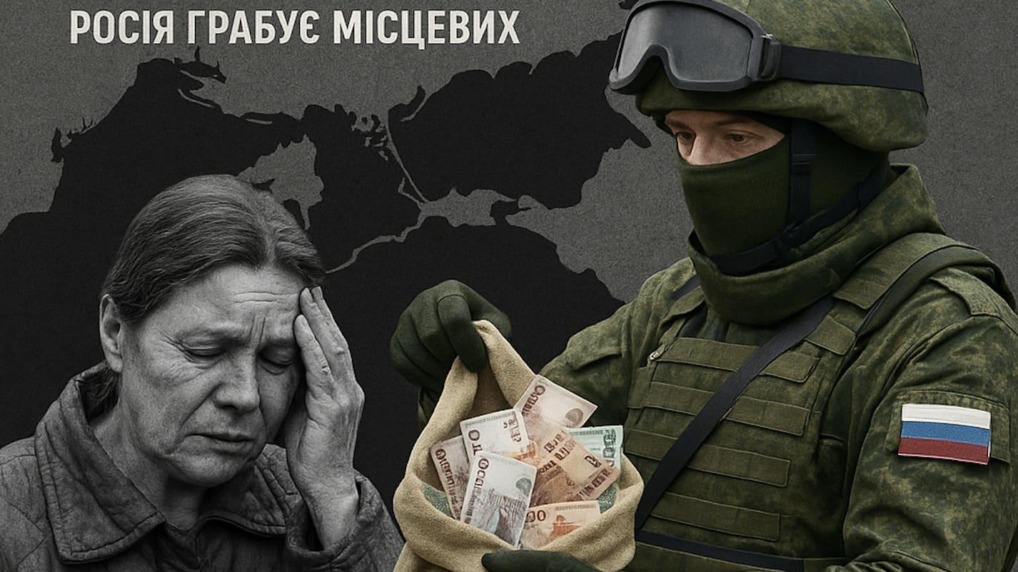 “Велика крадіжка” під виглядом націоналізації - як на окупованих територіях АР Крим, Севастополя та Запорізької області Росія грабує місцевих