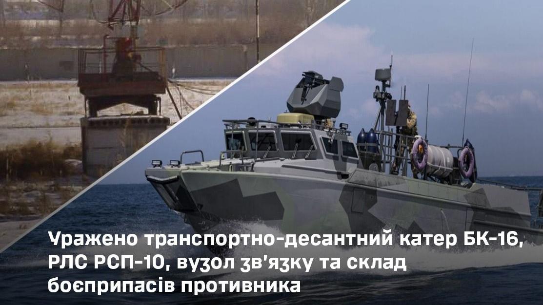 Сили оборони «мінуснули» катер та РЛС окупантів у Криму: подробиці масштабної демілітаризації