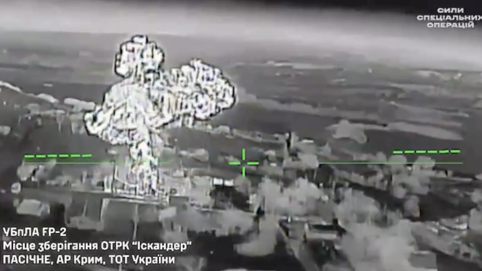 ССО України уразили ракетний комплекс «Іскандер» та гелікоптер Ка-27 в окупованому Криму