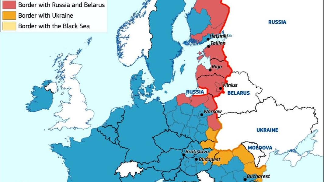 ЄС готує антикризову стратегію для східного прикордоння на тлі війни