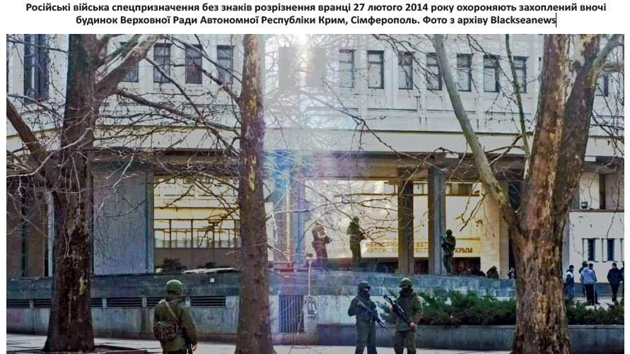 Хронологія захоплення: як Росія окупувала Крим у 2014 році за матеріалами Андрія Клименка