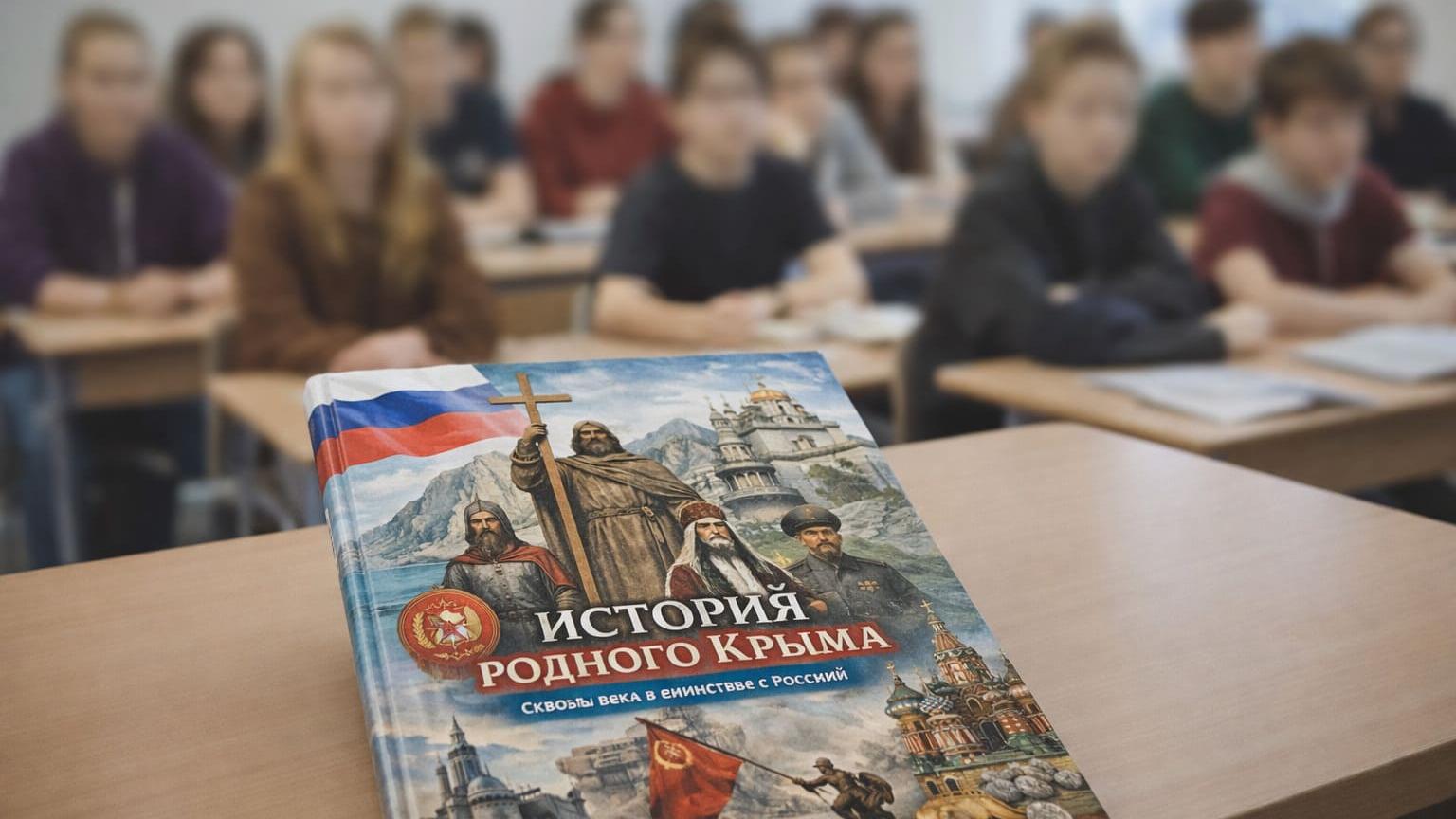 В окупованому Криму готують посібник з «історії рідного краю»: черговий етап ідеологічної обробки школярів