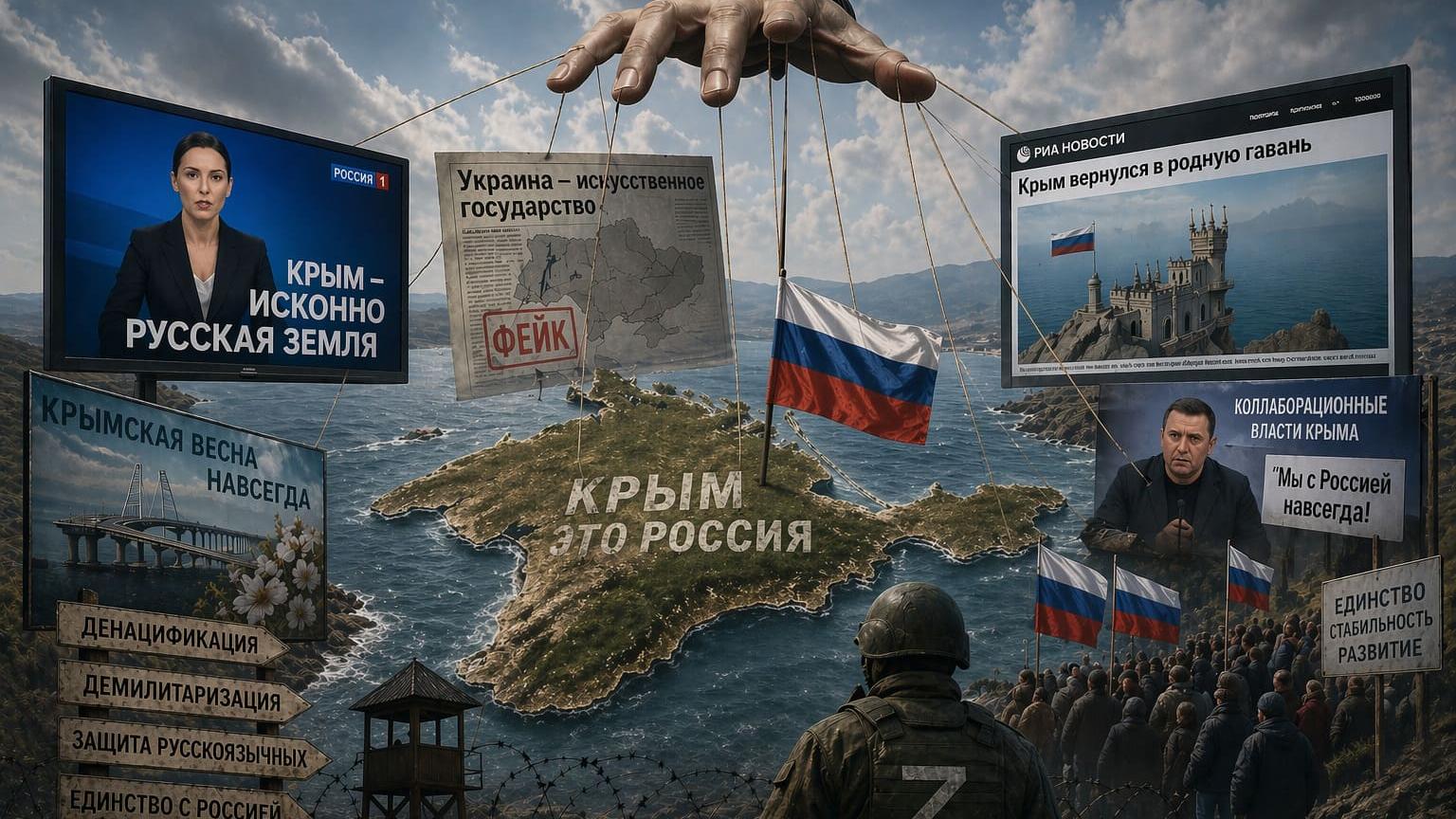 Між реальністю і «вітриною»: російські інформаційні наративи в окупованому Криму в 2026 році