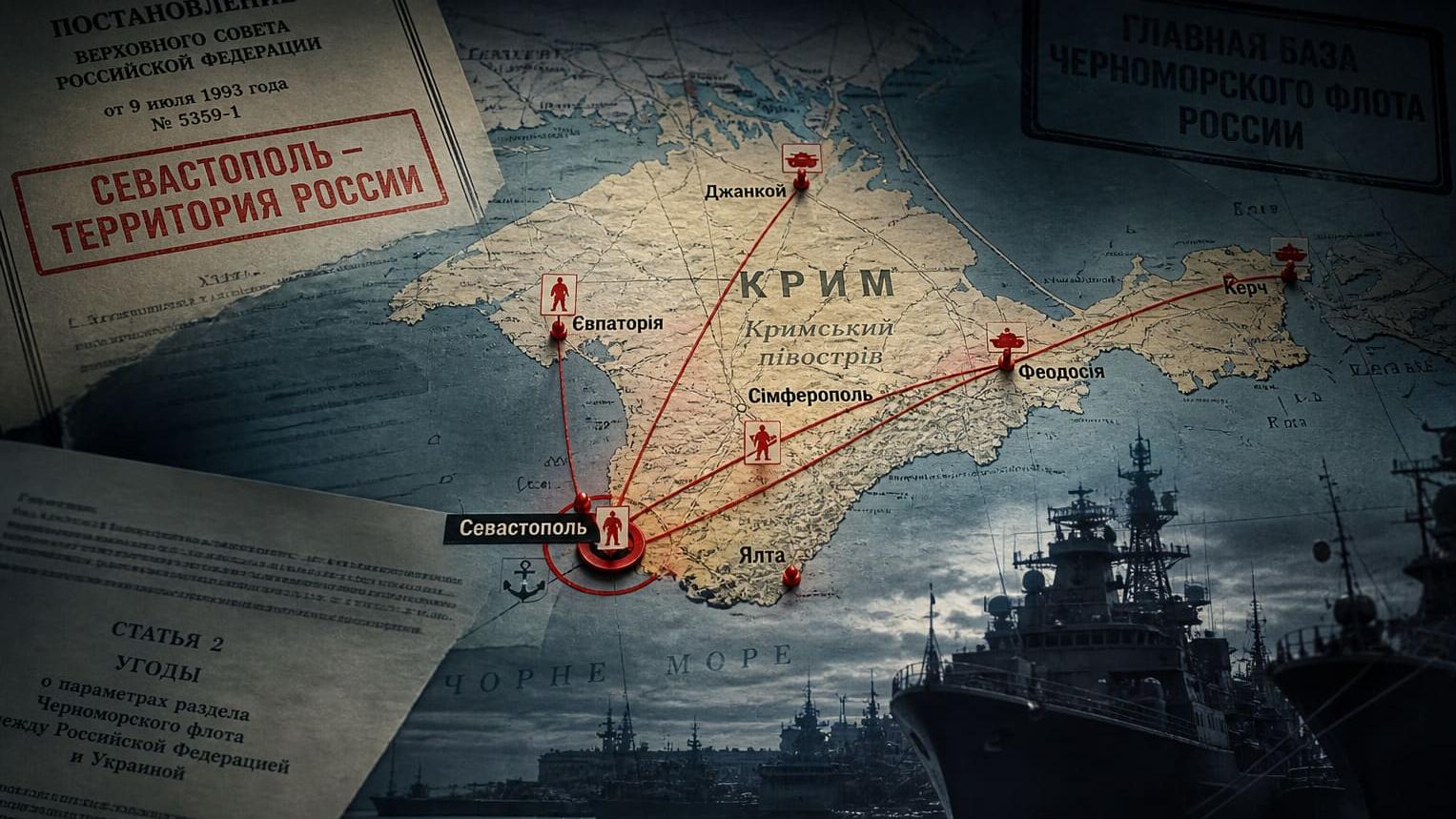 Від бази до плацдарму: як Чорноморський флот РФ підготував окупацію Криму
