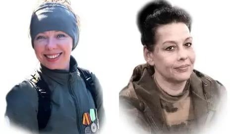 В тимчасово окупованому Чорноморському попрощалися з двома учасницями війни проти України