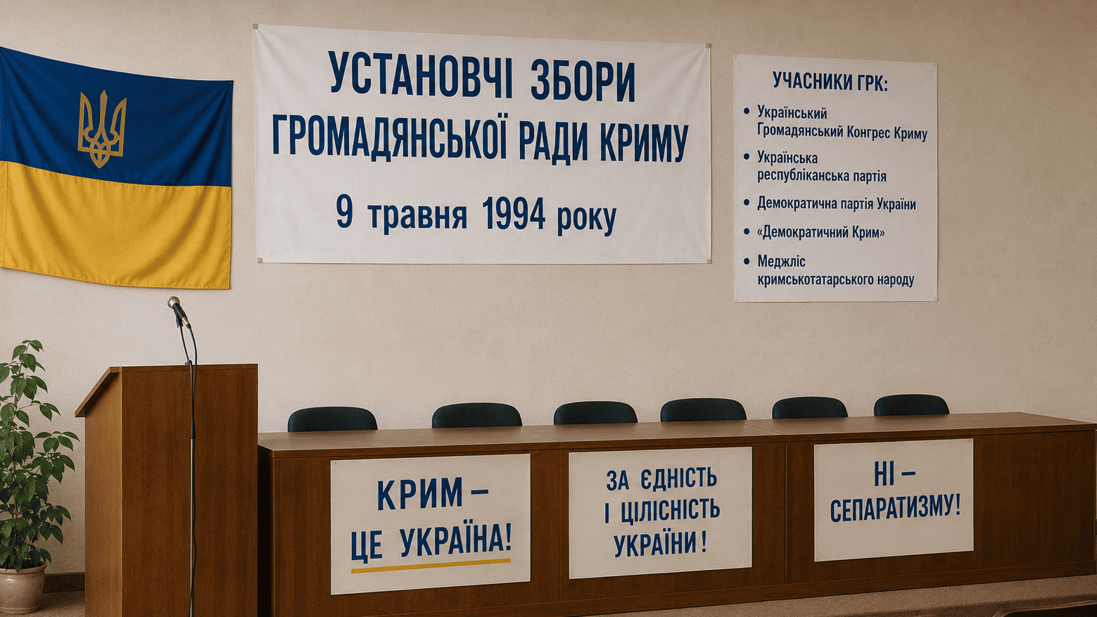 «Громадянська Рада Криму»: «тіньовий парламент» в опозиції до сепаратистів