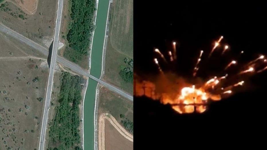 Транспортний глухий кут: Сили оборони підірвали залізничний міст біля Роздольного в окупованому Криму