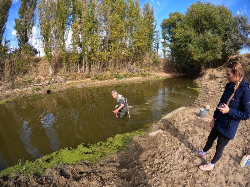 Річка Салгир за станом перетворюється на індійську водойму