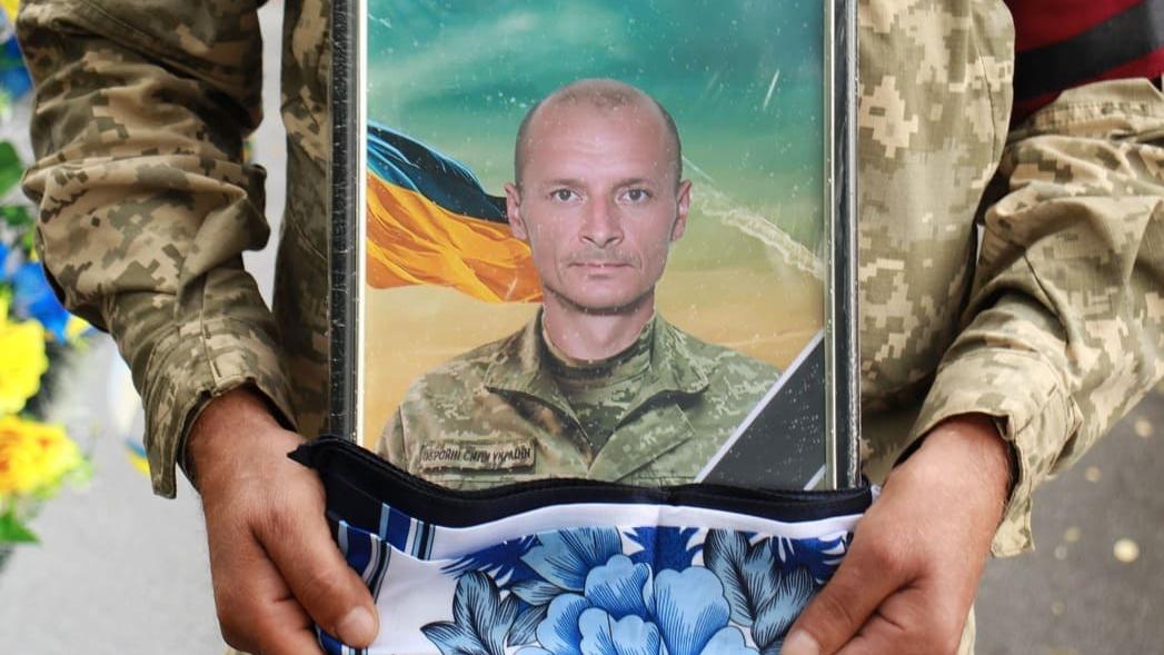 На Полтавщині за рік після загибелі поховали воїна – уродженця Криму