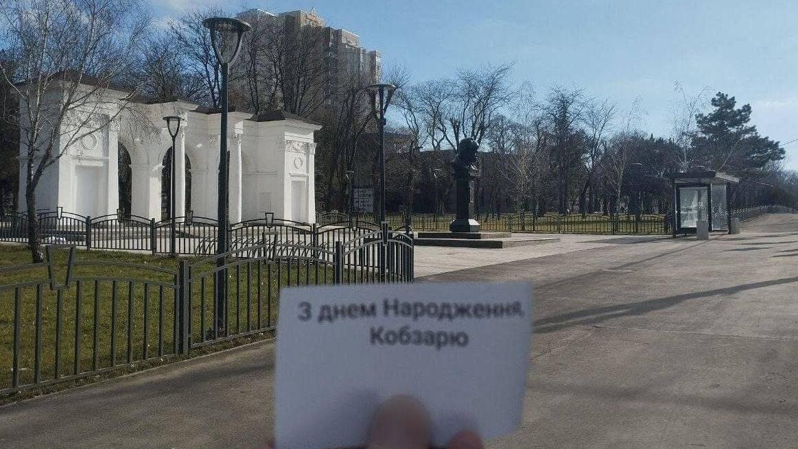 У День народження Тараса Шевченка активісти «Жовтої Стрічки» нагадали про спротив в окупації